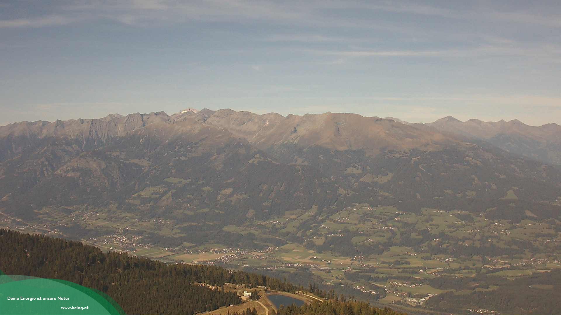Archiv Foto Webcam Blick über das Mölltal