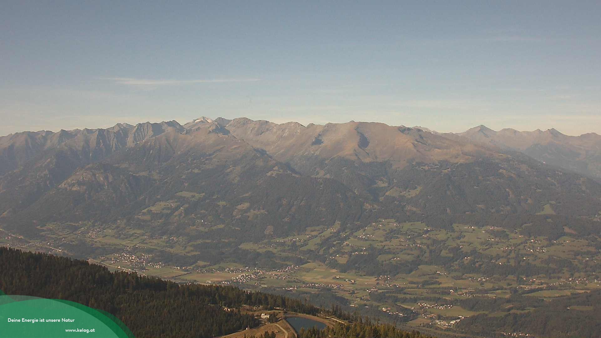 Archiv Foto Webcam Blick über das Mölltal