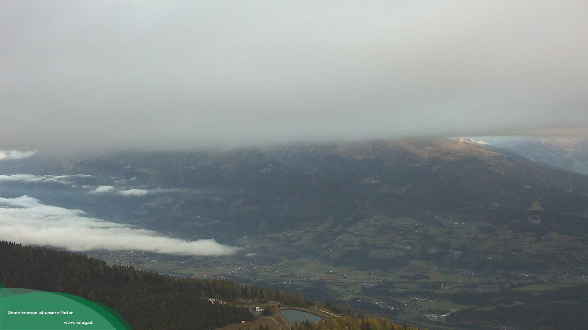 Archived image Webcam View over Mölltal valley