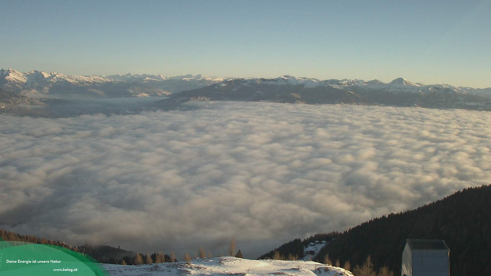 Archived image Webcam Outlook at Goldeck mountain