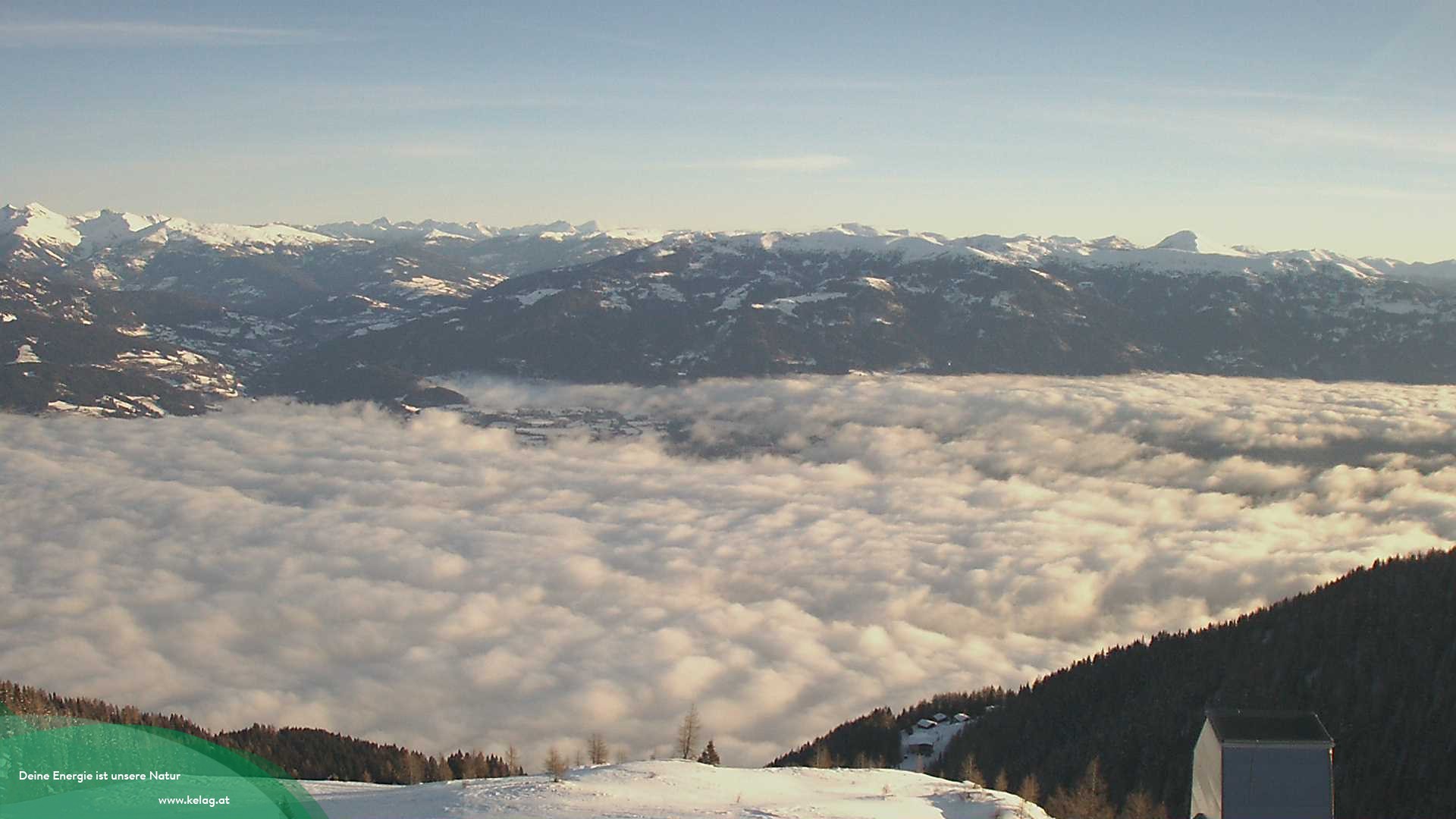 Archiv Foto Webcam Goldeck-Blick