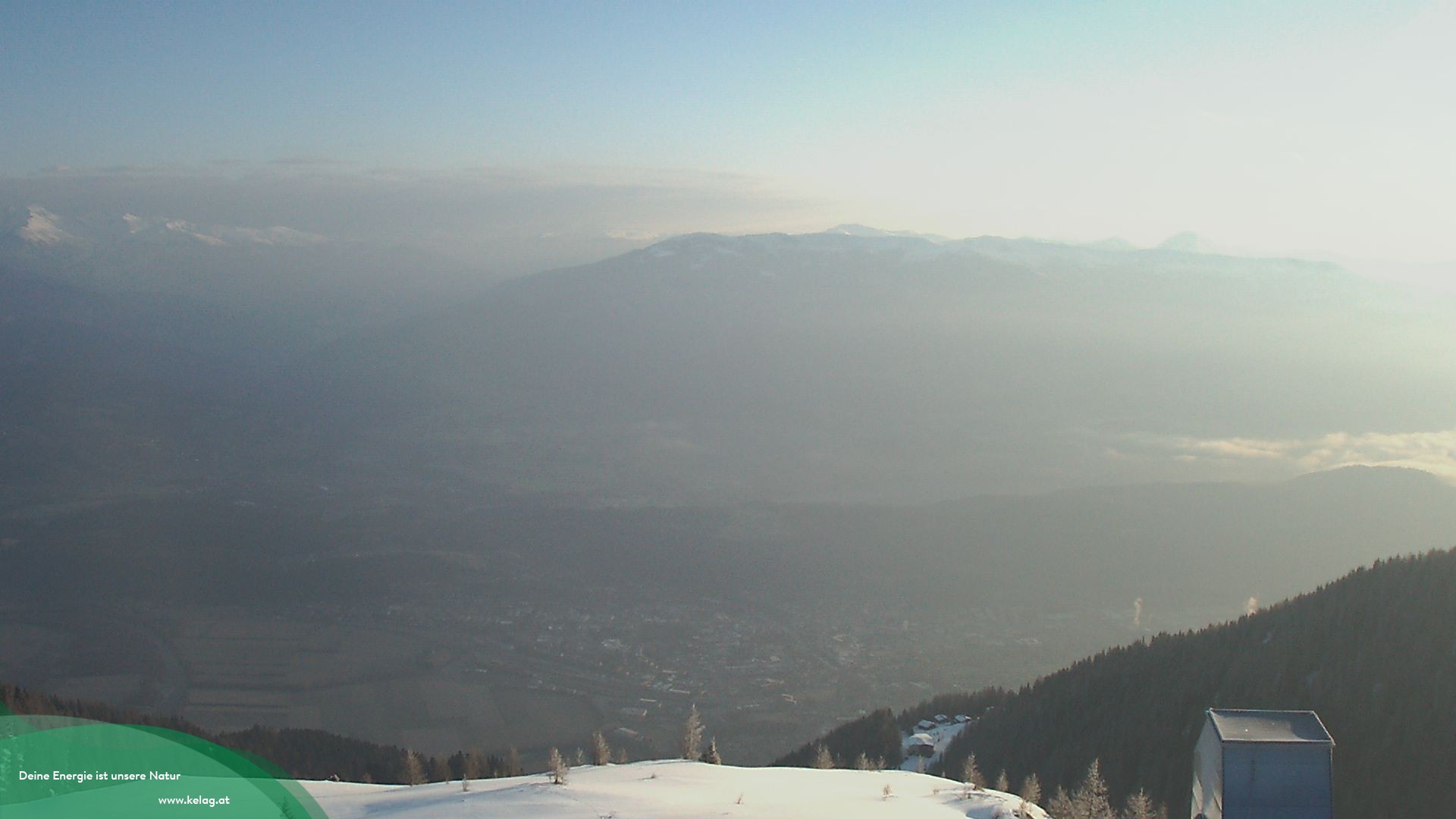 Archived image Webcam Outlook at Goldeck mountain