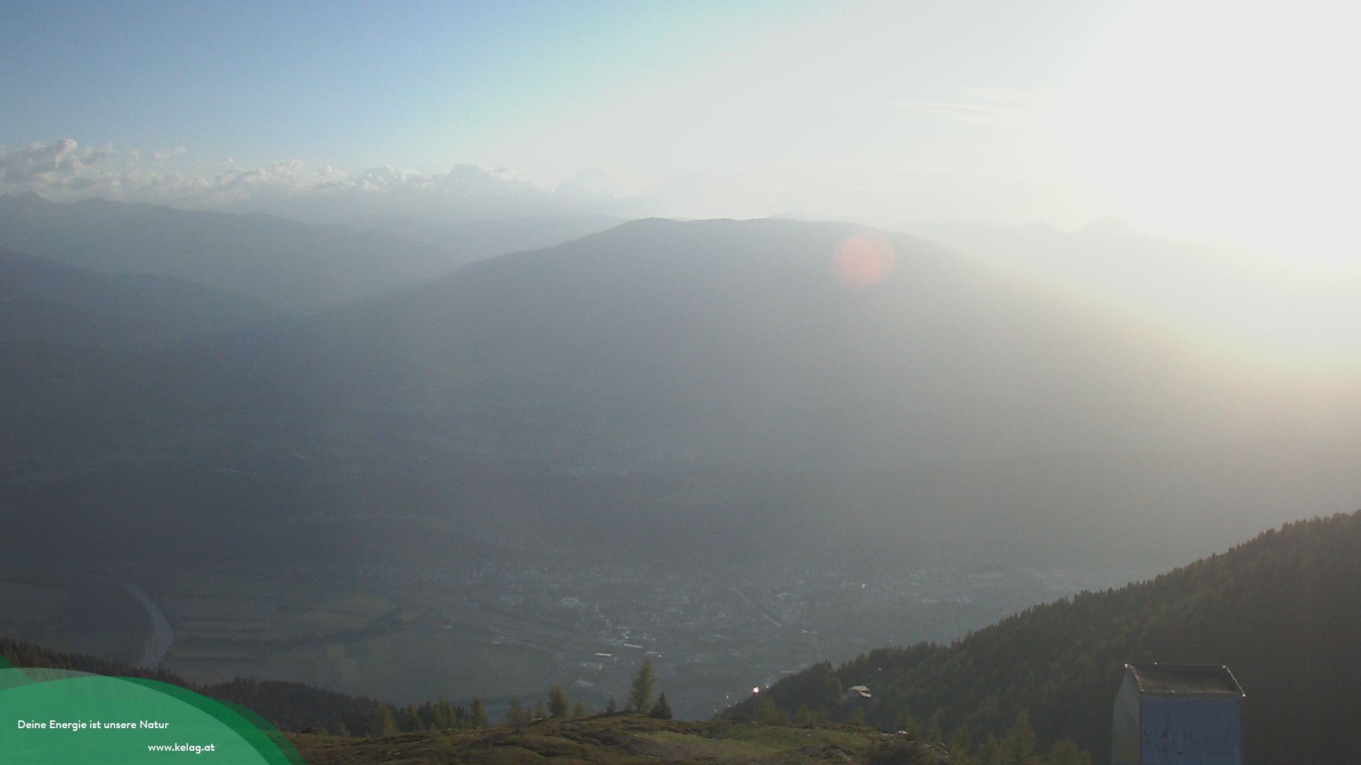 Archived image Webcam Outlook at Goldeck mountain