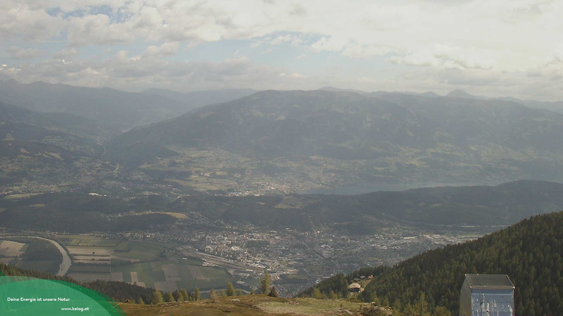 Archived image Webcam Outlook at Goldeck mountain
