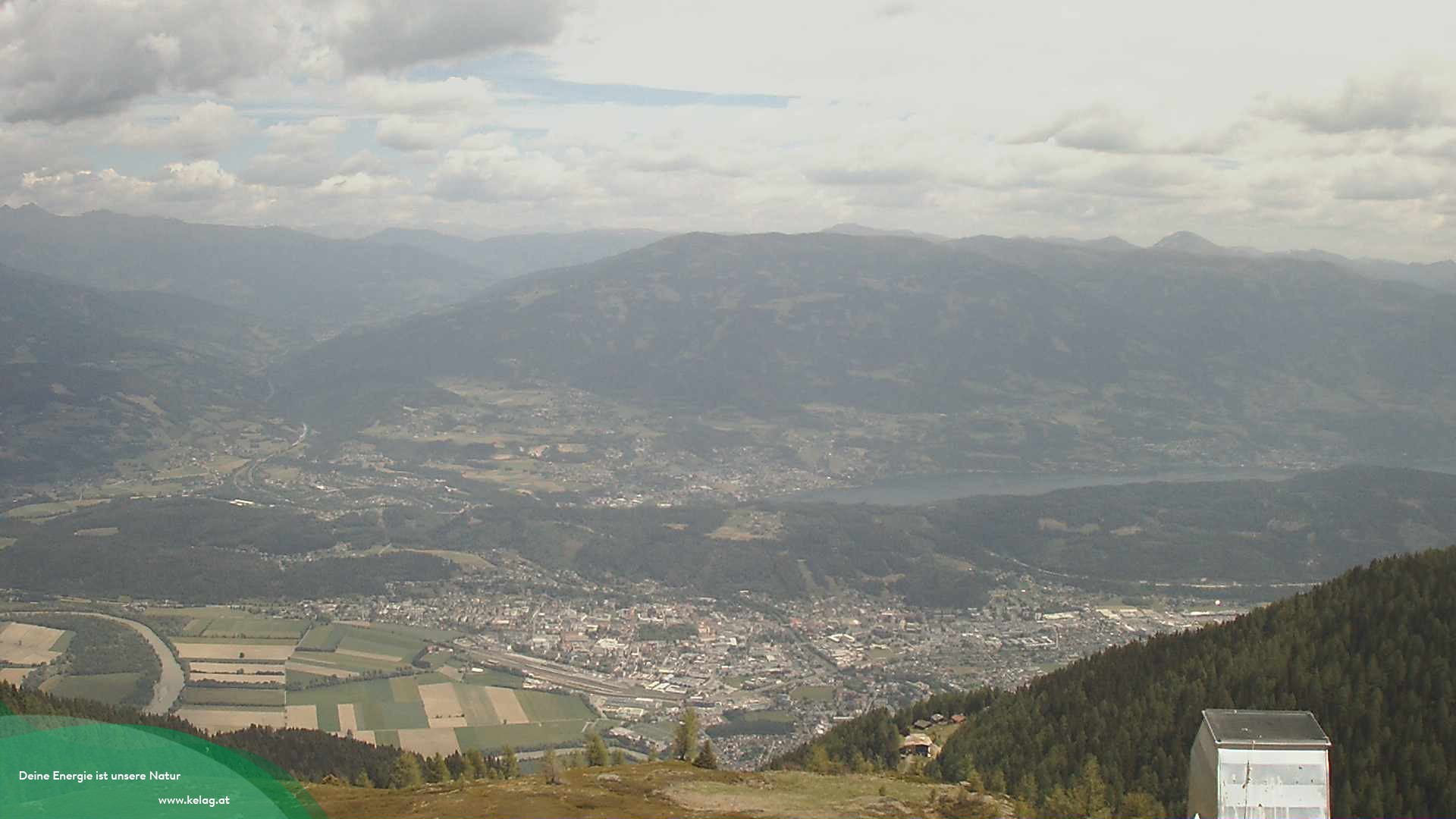 Archived image Webcam Outlook at Goldeck mountain