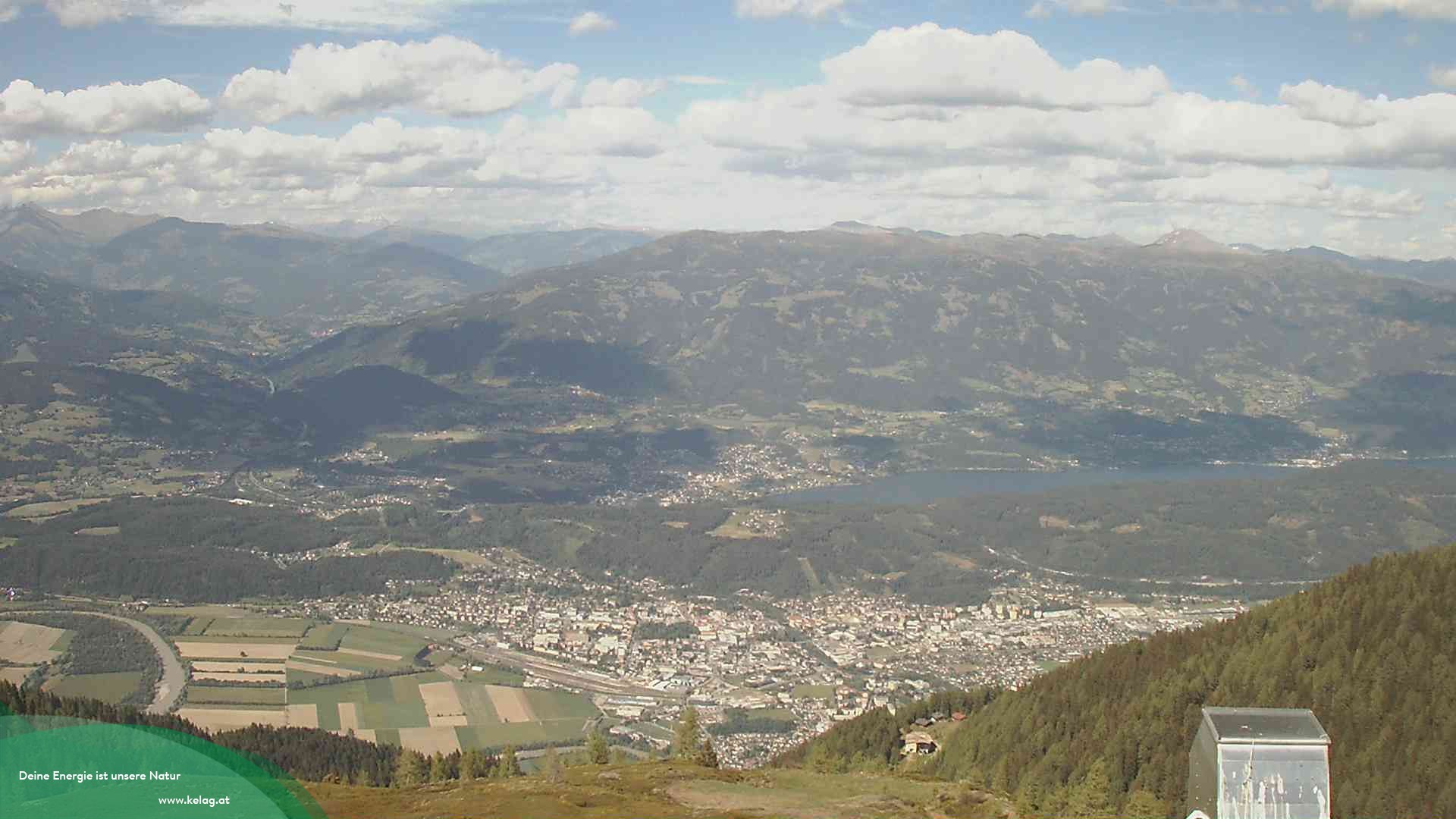 Archived image Webcam Outlook at Goldeck mountain