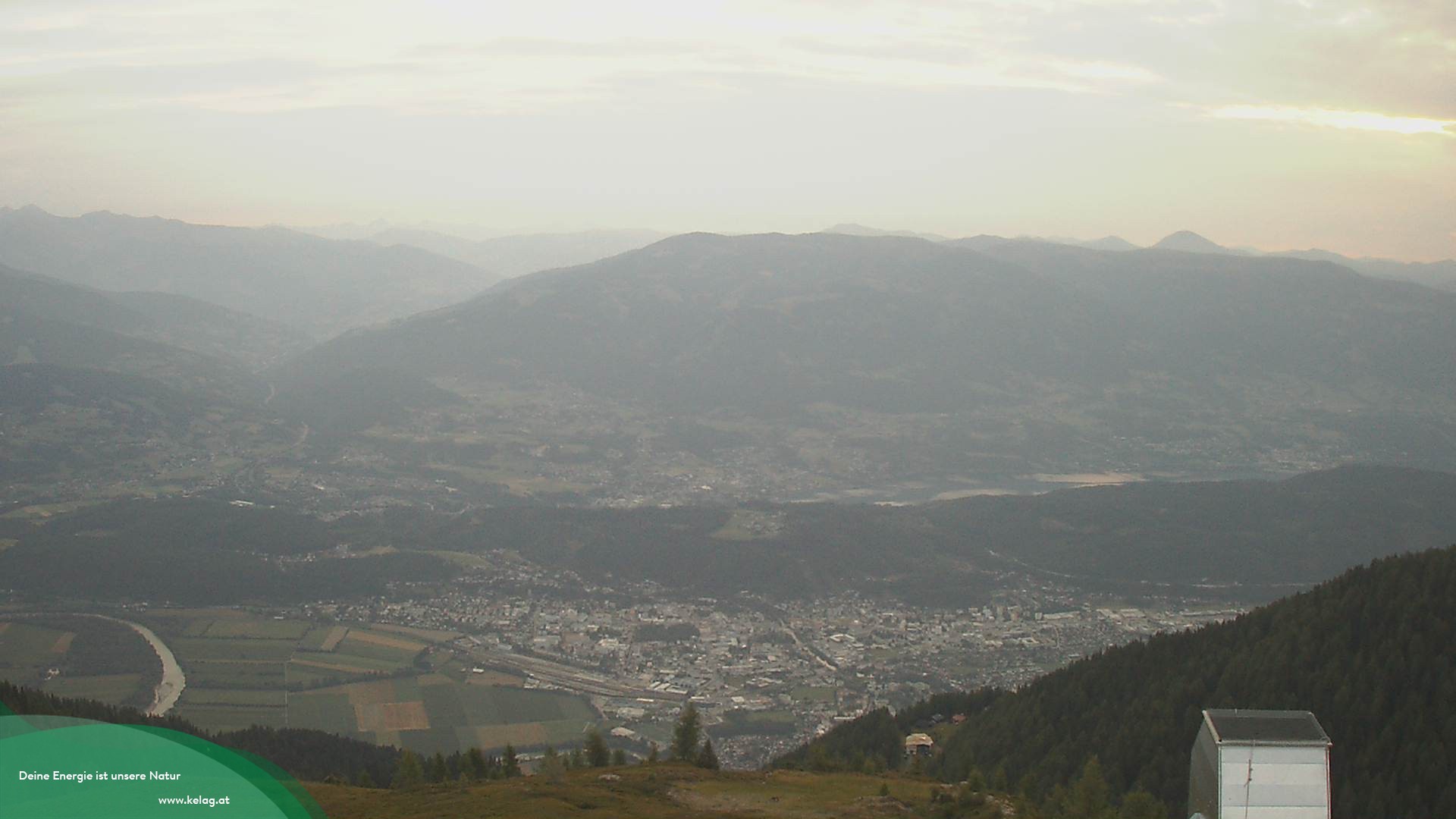 Archived image Webcam Outlook at Goldeck mountain