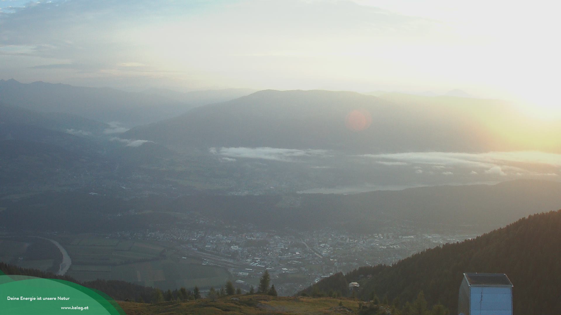 Archiv Foto Webcam Goldeck-Blick