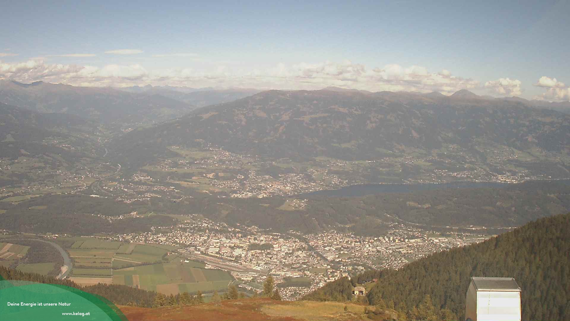 Archived image Webcam Outlook at Goldeck mountain