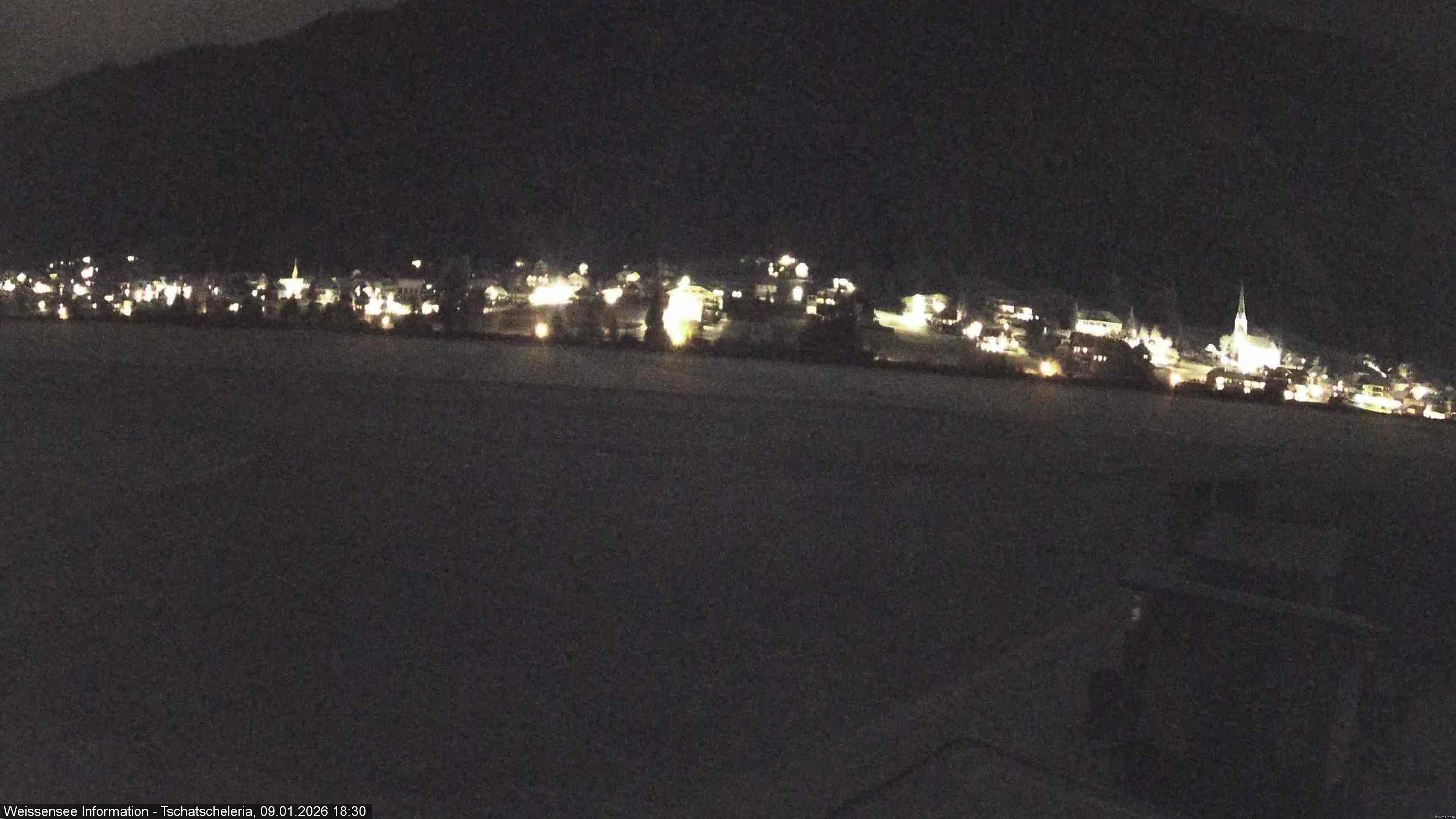 Archiv Foto Webcam Weissensee: Seeblick von Tschatscheleria