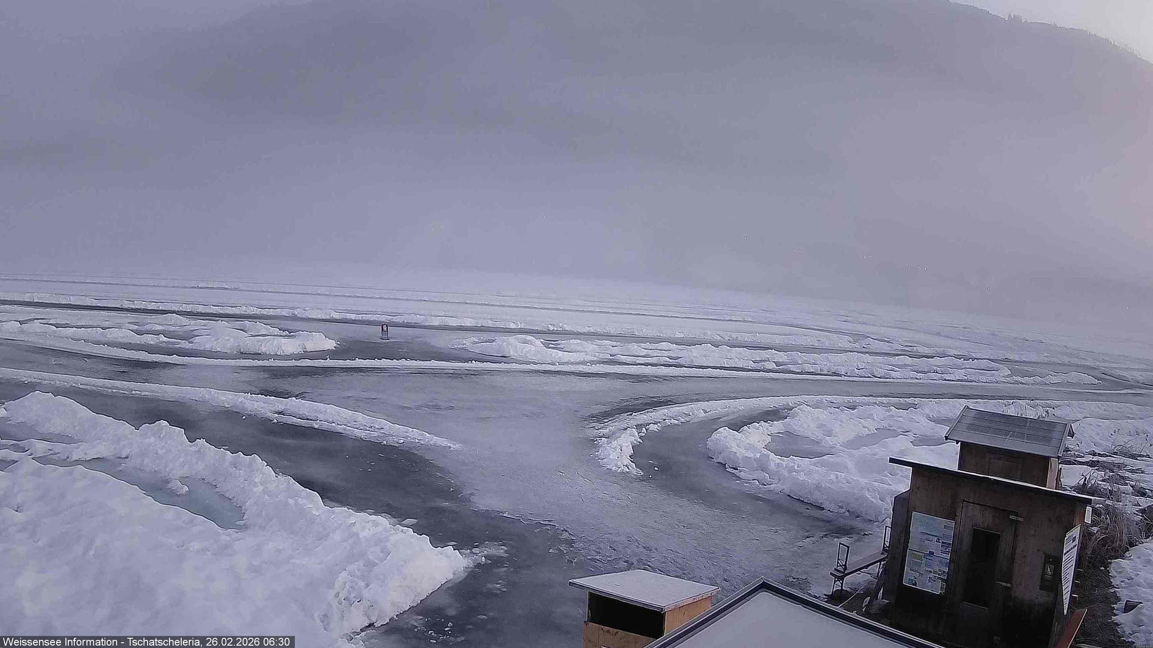 Archived image Webcam Weissensee - View Tschatscheleria