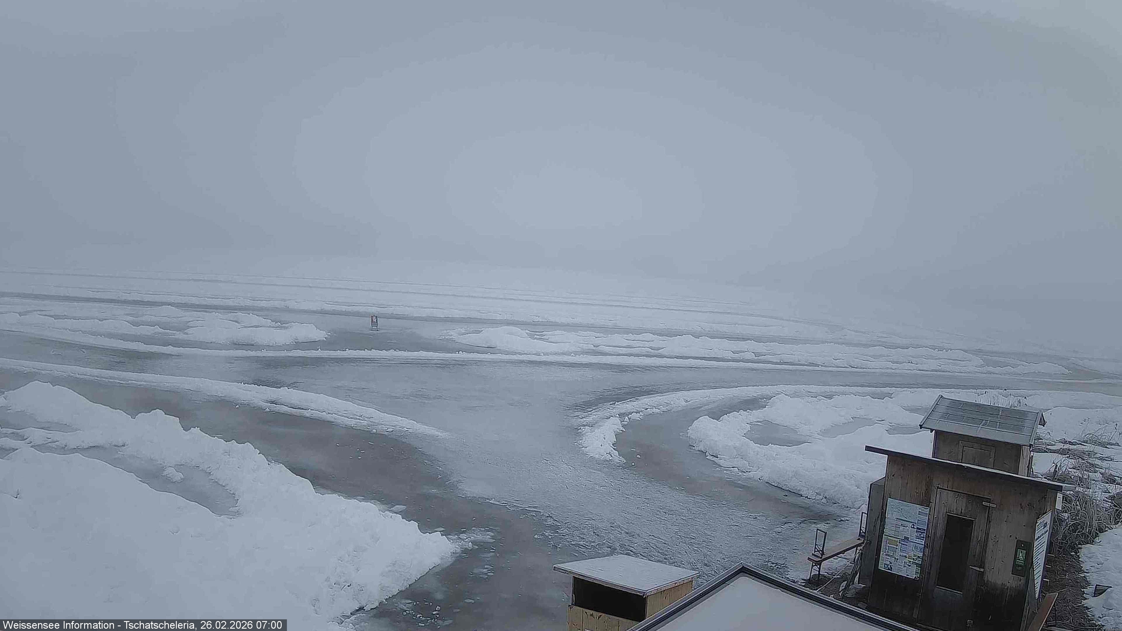 Archived image Webcam Weissensee - View Tschatscheleria