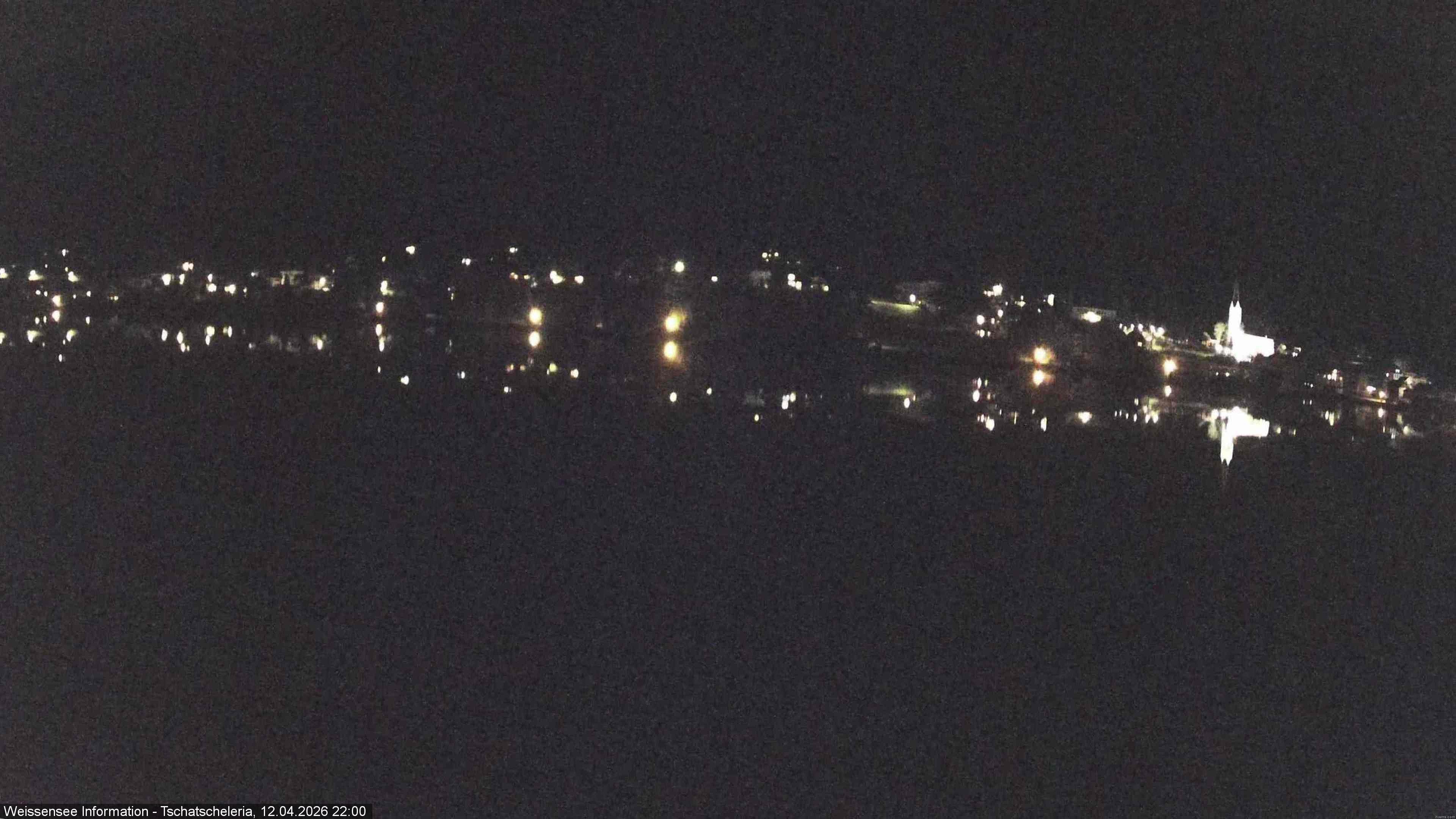 Archiv Foto Webcam Weissensee: Seeblick von Tschatscheleria