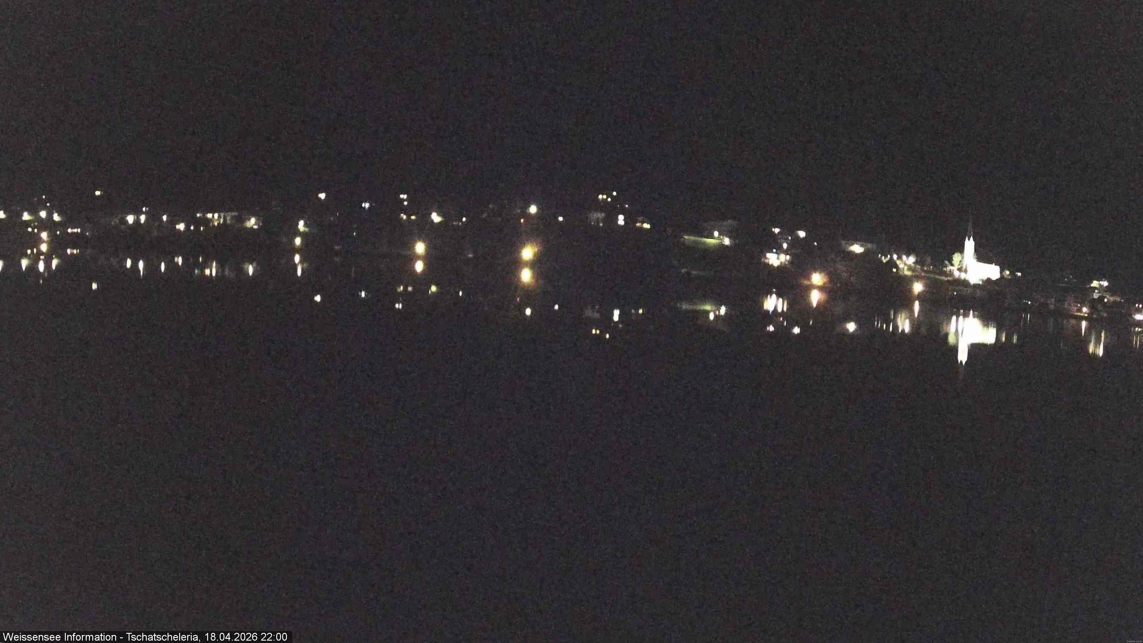 Archiv Foto Webcam Weissensee: Seeblick von Tschatscheleria