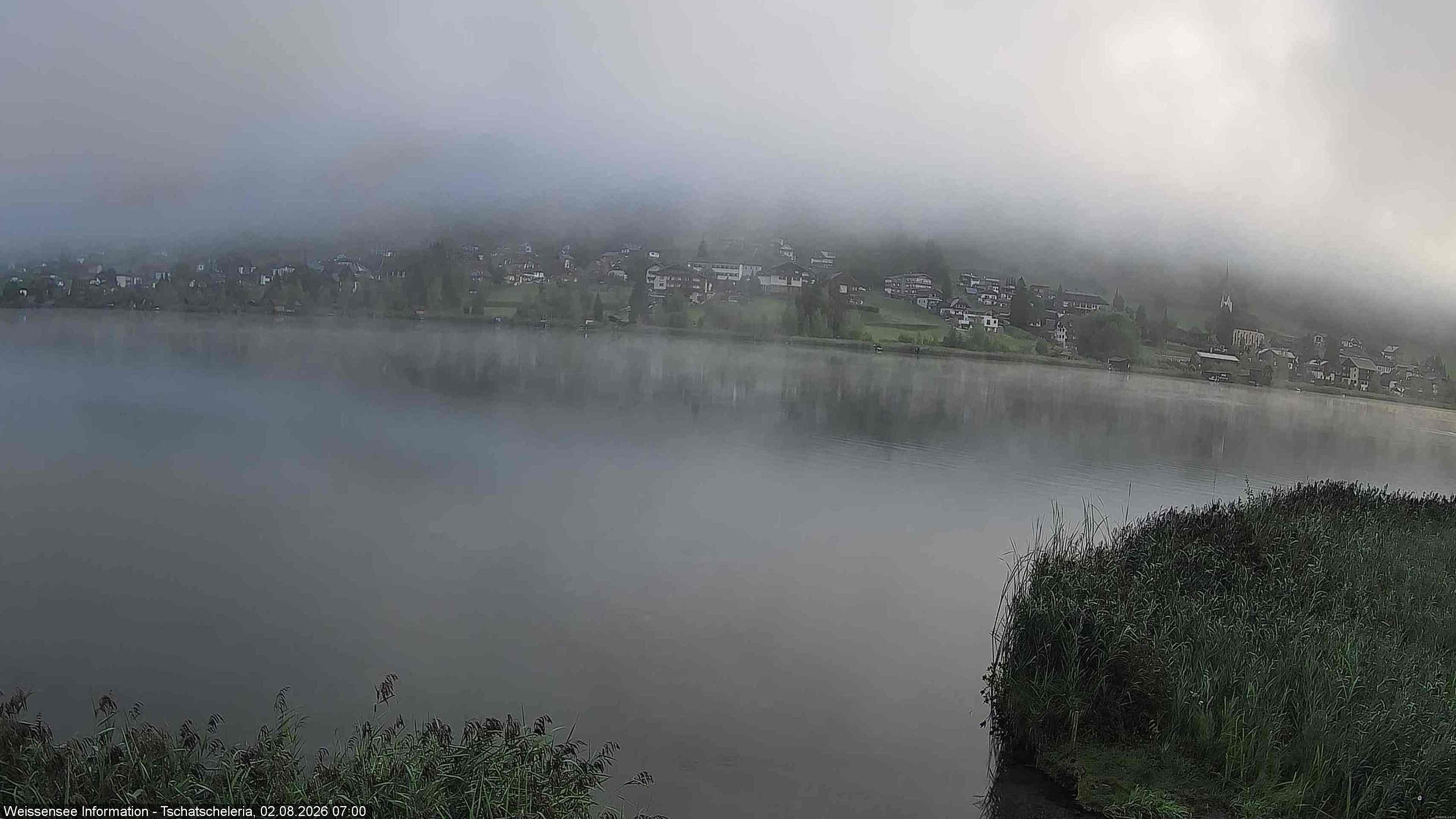 Archived image Webcam Weissensee - View Tschatscheleria
