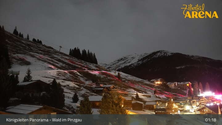 Archived image Webcam Königsleiten: Panoramic View