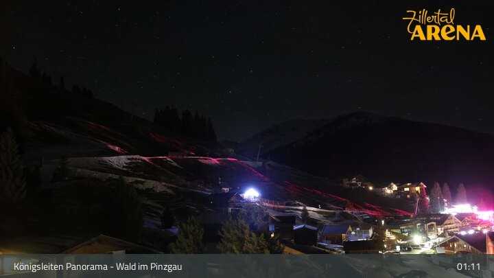 Archiv Foto Webcam Königsleiten: Panorama Ort