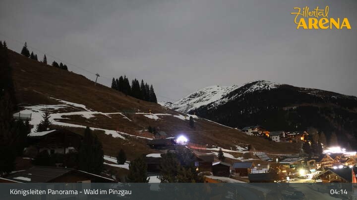 Archiv Foto Webcam Königsleiten: Panorama Ort