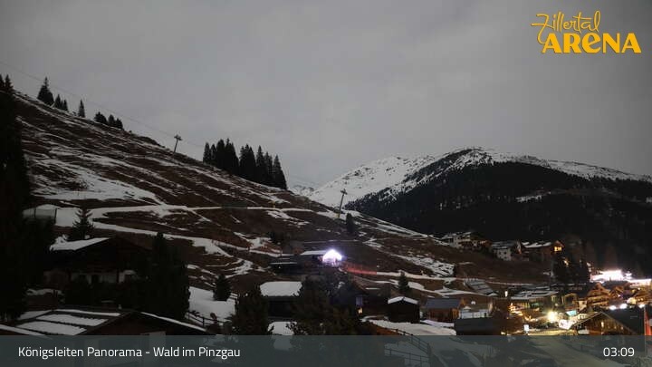 Archiv Foto Webcam Königsleiten: Panorama Ort