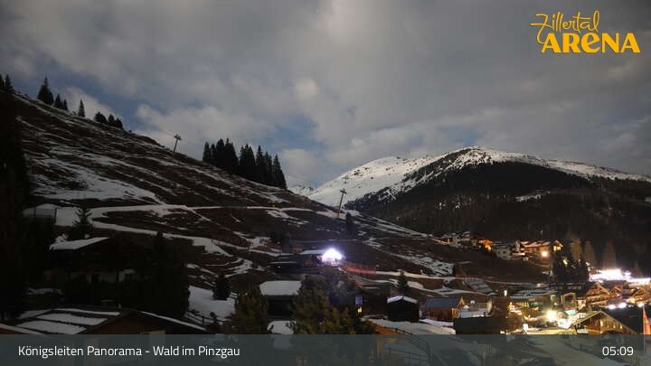 Archiv Foto Webcam Königsleiten: Panorama Ort