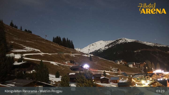 Archiv Foto Webcam Königsleiten: Panorama Ort