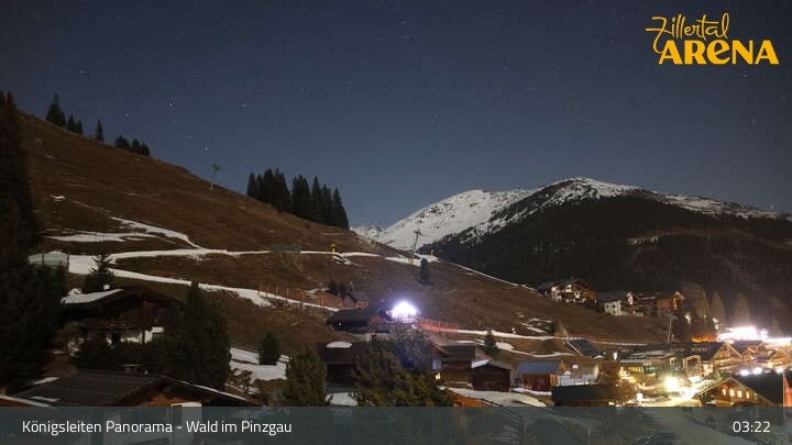 Archiv Foto Webcam Königsleiten: Panorama Ort