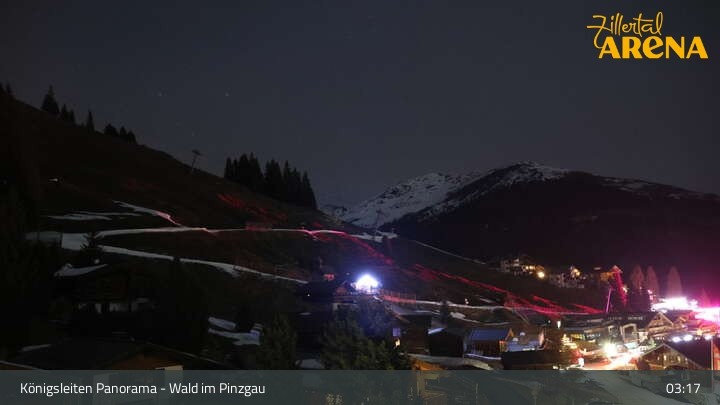 Archiv Foto Webcam Königsleiten: Panorama Ort