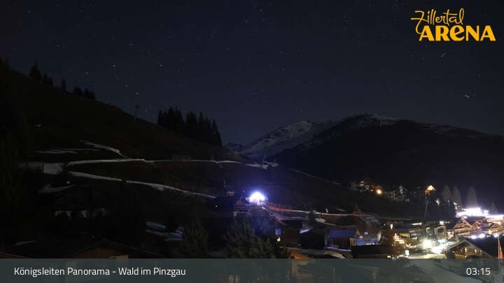 Archived image Webcam Königsleiten: Panoramic View