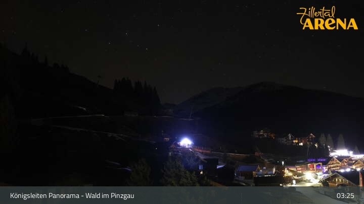 Archiv Foto Webcam Königsleiten: Panorama Ort