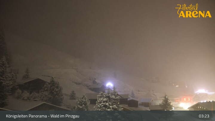 Archived image Webcam Königsleiten: Panoramic View