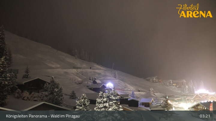 Archiv Foto Webcam Königsleiten: Panorama Ort