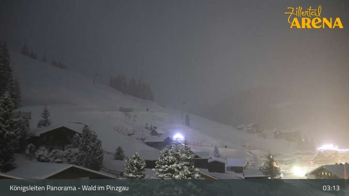 Archiv Foto Webcam Königsleiten: Panorama Ort