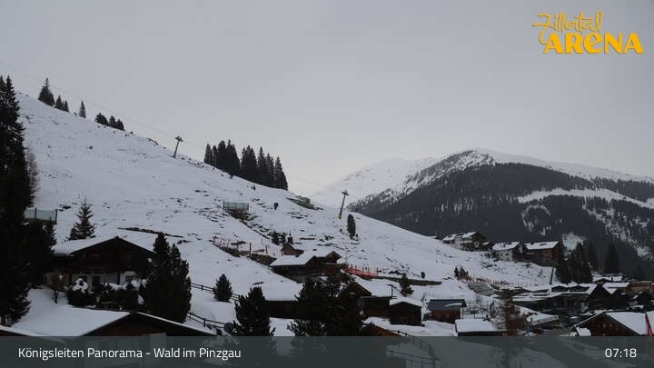 Archiv Foto Webcam Königsleiten: Panorama Ort