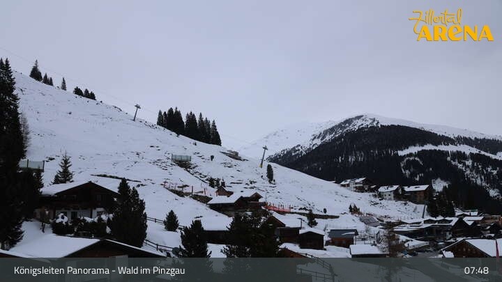 Archiv Foto Webcam Königsleiten: Panorama Ort