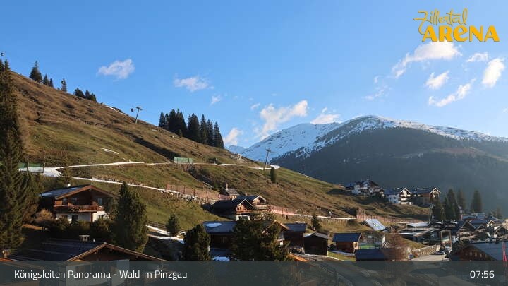 Archived image Webcam Königsleiten: Panoramic View
