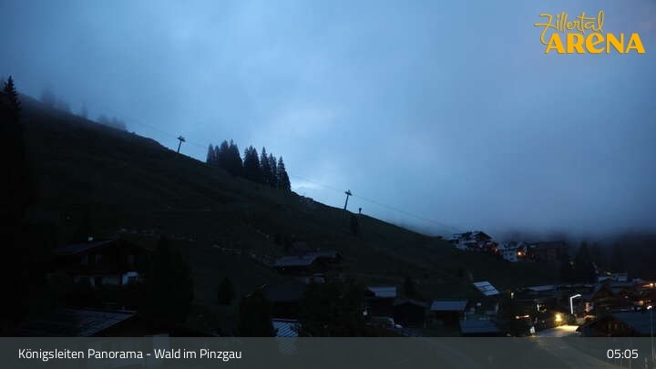 Archiv Foto Webcam Königsleiten: Panorama Ort