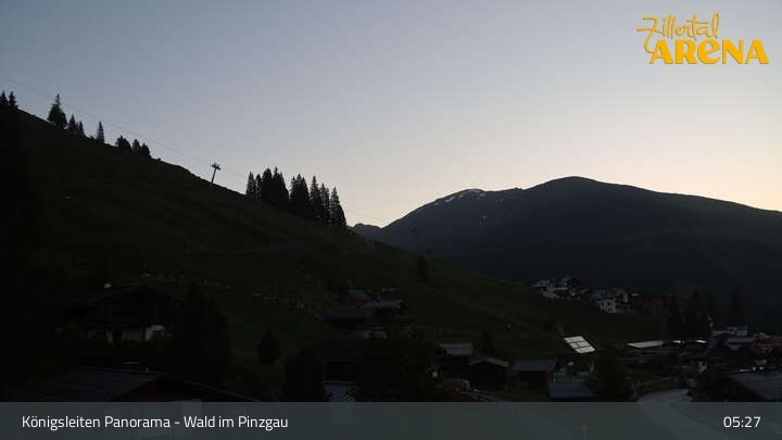Archiv Foto Webcam Königsleiten: Panorama Ort