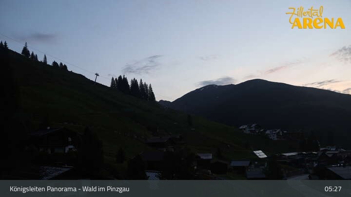 Archiv Foto Webcam Königsleiten: Panorama Ort