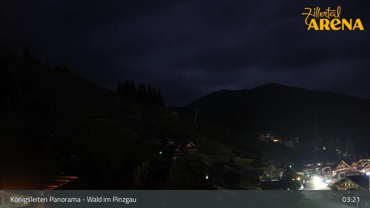 Archiv Foto Webcam Königsleiten: Panorama Ort