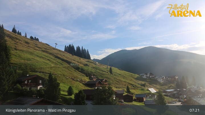 Archived image Webcam Königsleiten: Panoramic View