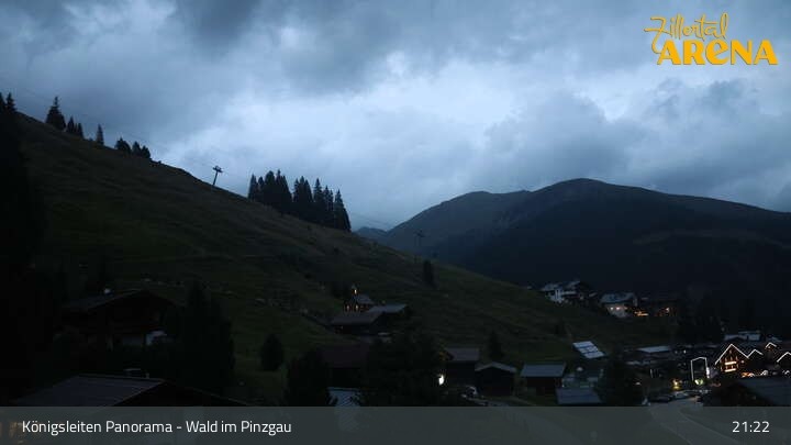 Archived image Webcam Königsleiten: Panoramic View