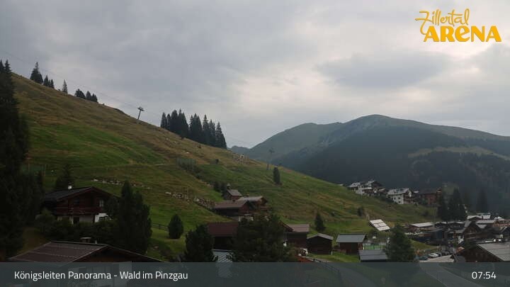 Archiv Foto Webcam Königsleiten: Panorama Ort