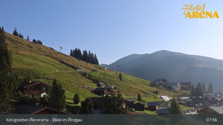 Archived image Webcam Königsleiten: Panoramic View