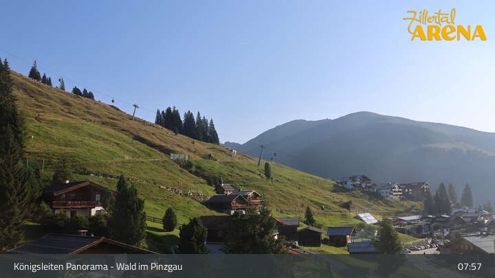 Archiv Foto Webcam Königsleiten: Panorama Ort