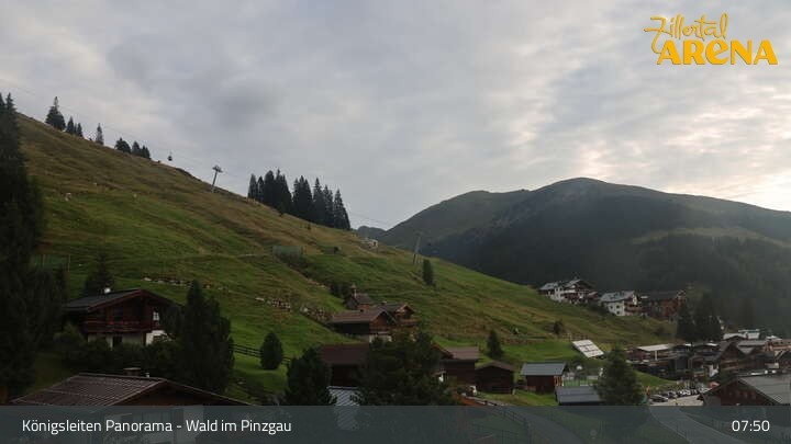 Archived image Webcam Königsleiten: Panoramic View