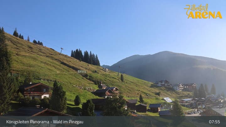 Archiv Foto Webcam Königsleiten: Panorama Ort