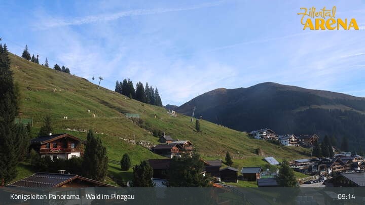 Archiv Foto Webcam Königsleiten: Panorama Ort