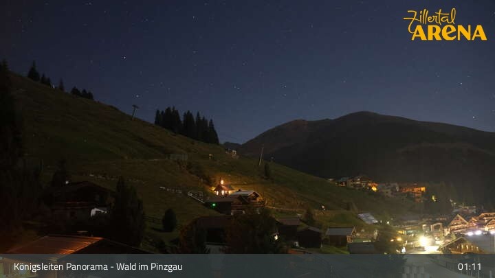 Archived image Webcam Königsleiten: Panoramic View