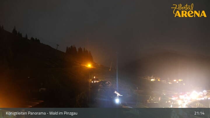 Archiv Foto Webcam Königsleiten: Panorama Ort