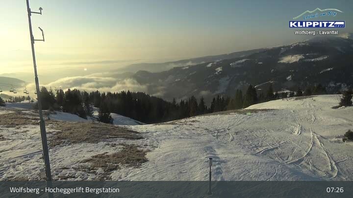 Archived image Webcam mountain station Klippitztoerl, Carinthia